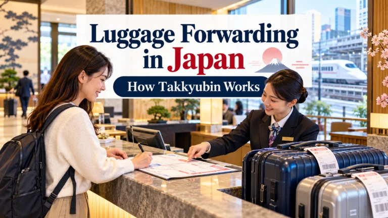 Luggage Forwarding in Japan: Hotel-to-Hotel Delivery, Costs and Timing