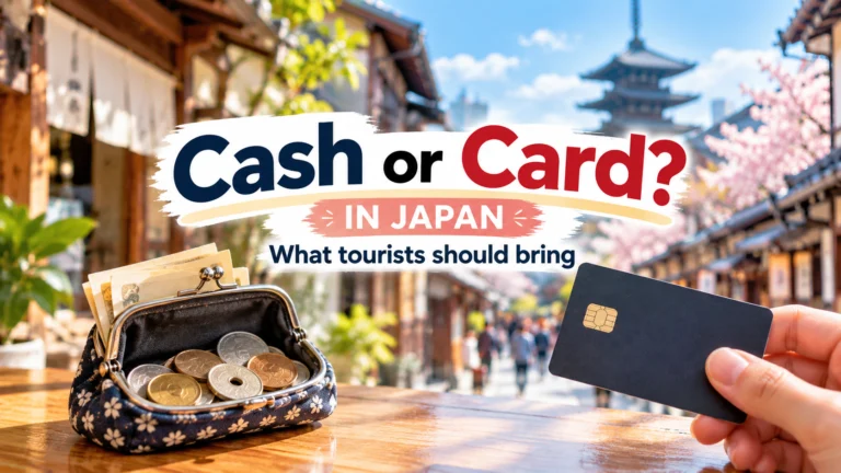 Cash or Card in Japan? What Tourists Should Bring and Where Cards Work