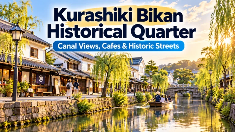 Kurashiki Bikan Historical Quarter: Walk, Canal Boat, Art Museum & Access