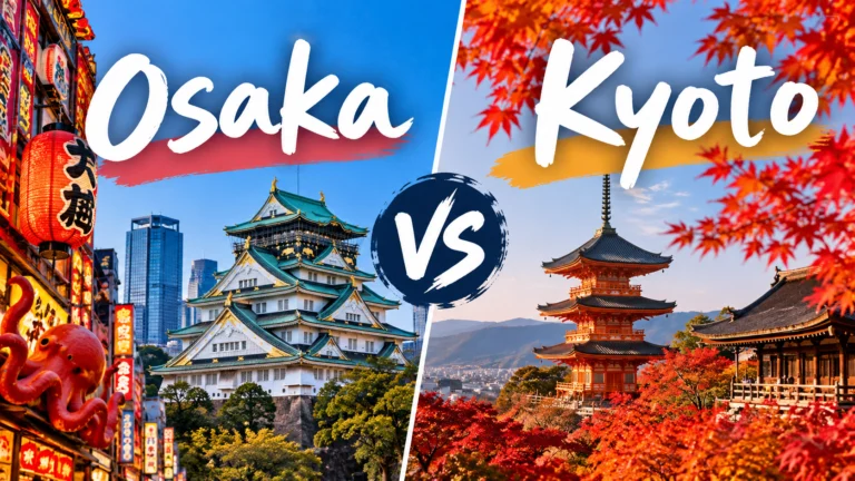 Osaka vs Kyoto: Which City Should You Visit or Stay In?