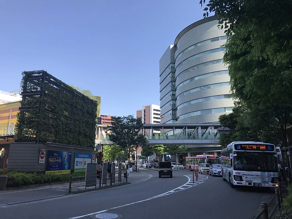 2018年撮影のキャナルシティ博多の実景