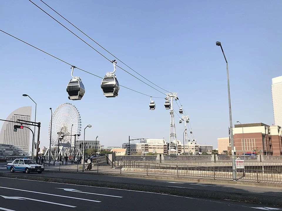 2021年4月に撮影されたYOKOHAMA AIR CABINのゴンドラ