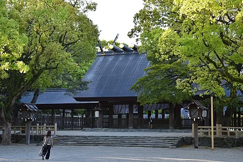 2019年撮影の名古屋・熱田神宮の拝殿