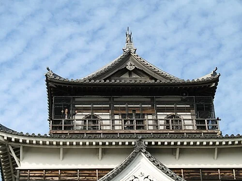 2006年撮影の広島城天守の外観