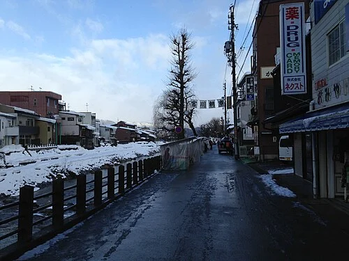 2015年1月撮影の飛騨高山・宮川朝市