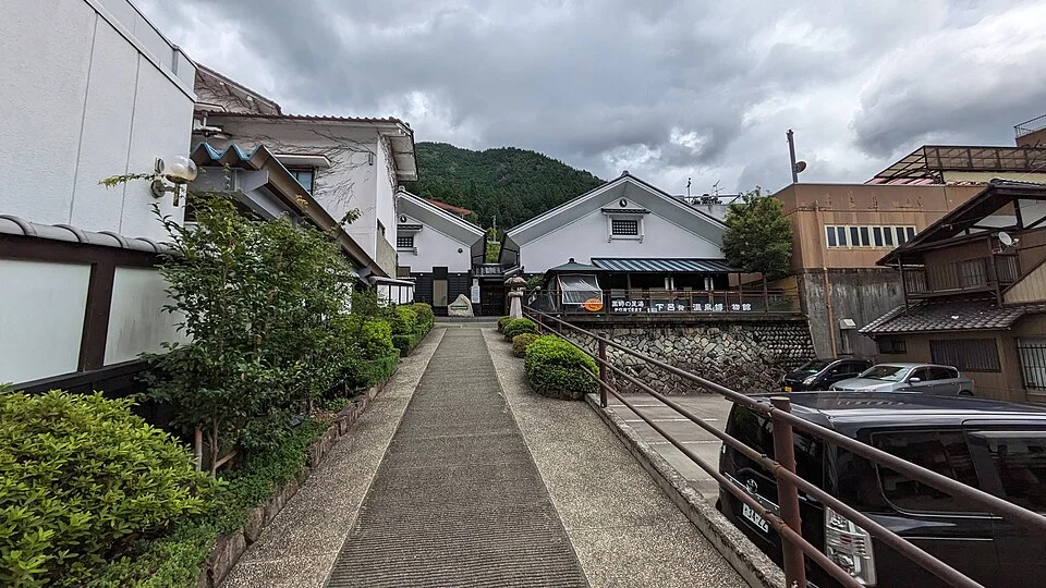 2023年7月撮影の岐阜県下呂市の下呂発温泉博物館