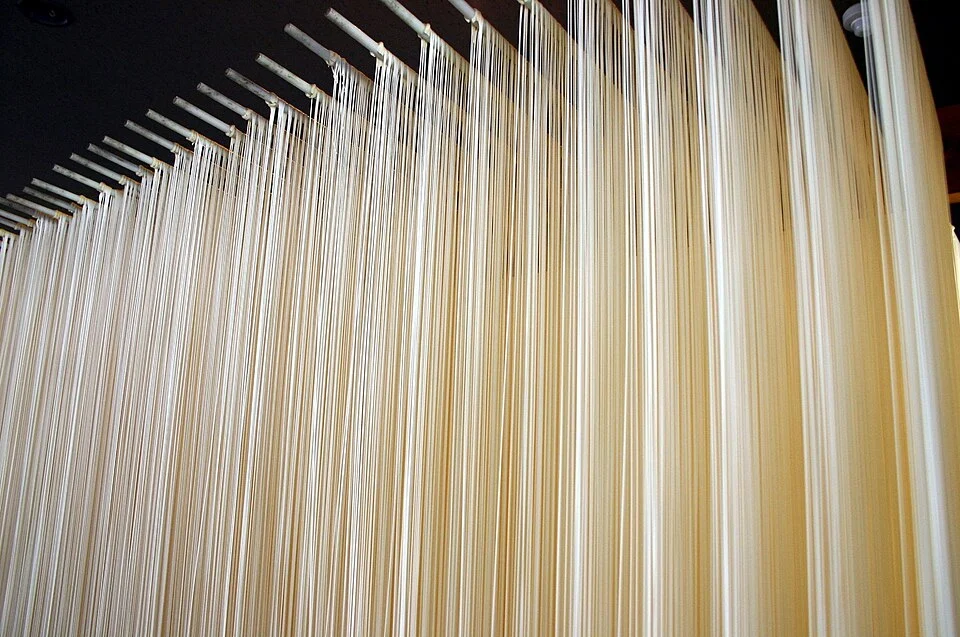 2008年撮影の奈良県の三輪そうめん。製造元やブランドを特定する写真ではありません